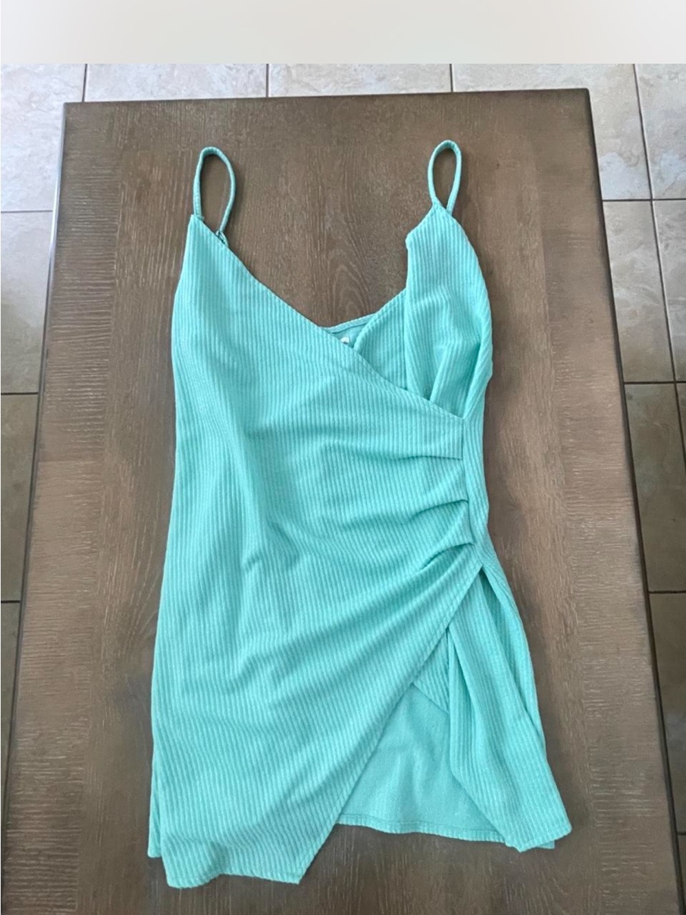 OβNeill Aqua Wrap Mini Dress